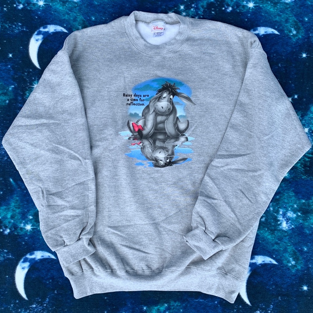 Vintage Disney Eeyore Sweatshirt CrewNeck